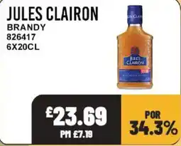 Bestway Jules Clairon Brandy offer