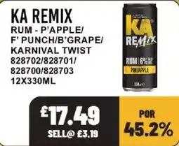 Bestway Ka remix rum offer
