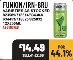 Bestway Funkin apple sour martini offer