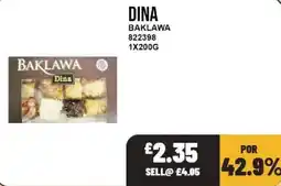 Bestway Dina baklawa offer