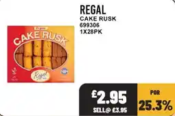 Bestway Regal cake rusk offer