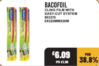 Bestway Bacofoil cling film with easy-cut system offer