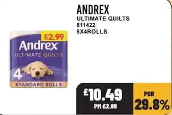 Bestway Andrex ultimate quilts offer