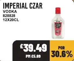 Bestway Imperial czar vodka offer