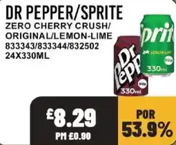 Bestway Dr Pepper/Sprite offer
