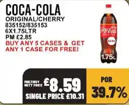 Bestway Coca-Cola original/cherry offer