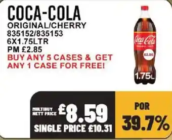 Coca-Cola original/cherry
