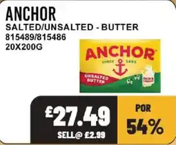 Bestway Anchor salted/unsalted butter offer