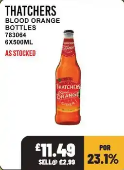 Bestway Thatchers blood orange cider offer