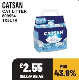 Bestway Catsan cat litter offer