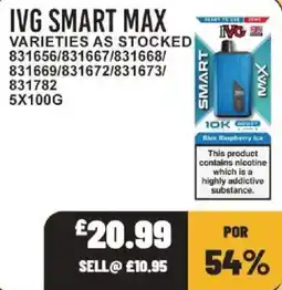 Bestway Ivg smart max offer