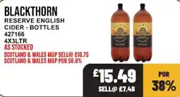 Bestway Blackthorn reserve english cider offer