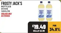 Bestway Frosty Jack's cider offer