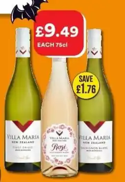 Bargain Booze Villa Maria rose offer