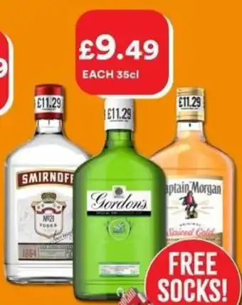 Smirnoff vodka