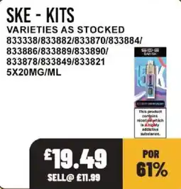 Bestway Ske kits offer