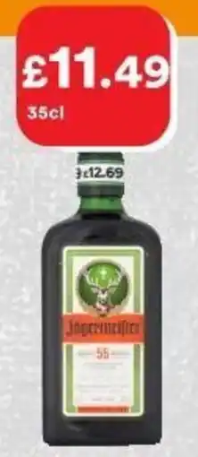 Bargain Booze Jagermeister offer