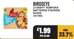 Bestway Birdseye crispy tempura battered chicken offer