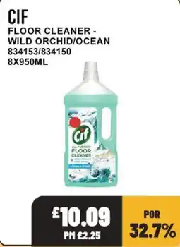Bestway Cif all purpose floor cleaner offer