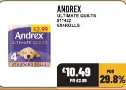 Bestway Andrex ultimate quilts offer