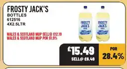 Bestway Frosty jack's bottles offer