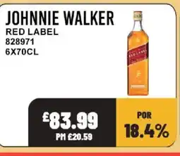 Bestway Johnnie walker red label offer