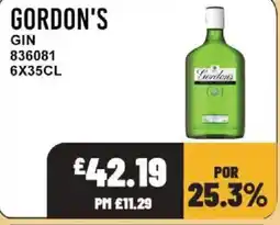 Bestway Gordon's gin gin offer