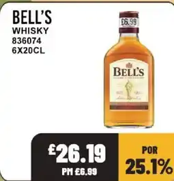 Bestway Bell's whisky 836074 offer