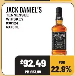 Bestway Jack daniel's tennessee whiskey offer
