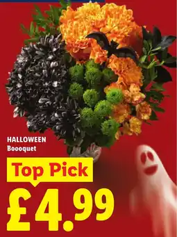 Lidl Halloween Booquet offer