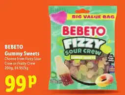 Lidl Bebeto gummy sweets offer