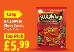 Lidl Halloween chewy sweets offer