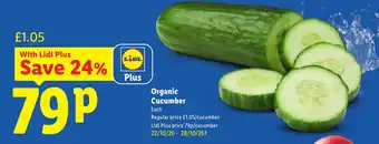 Organic Cucumber