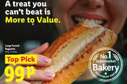 Lidl Large French Baguette offer