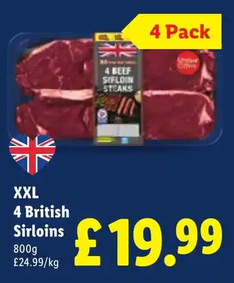 British sirloins