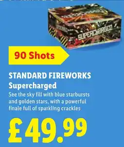 Lidl Standard Fireworks Supercharged offer