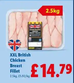 Lidl XXL British Chicken Breast Fillet offer