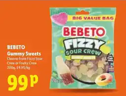 Lidl BEBETO Gummy Sweets offer