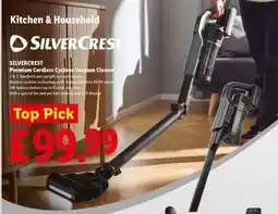 Lidl SILVERCREST Premium Cordless Cyclone Vacuum Cleaner offer