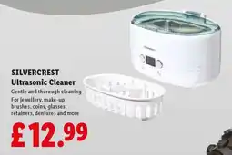 Lidl SILVERCREST Ultrasonic Cleaner offer