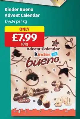 Kinder Bueno Advent Calendar