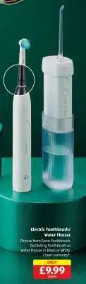 Aldi Electric Toothbrush/Water Flosser offer