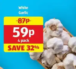 Aldi White Garlic offer