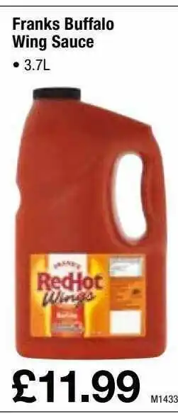 Makro Franks Buffalo Wing Sauce offer