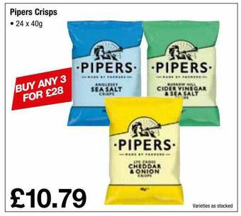 Makro Pipers Crisps offer
