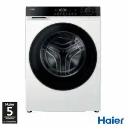 Costco Haier X5 HW90-BP14357TUUK, 9kg Washing Machine, A Rated in White offer