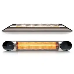 Costco Veito Blade S2500 Indoor And Outdoor Carbon Infrared Heater - Silver offer