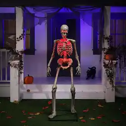 Costco Halloween 6ft (11.8m) Animated Skeleton With LED Eyes offer