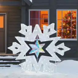 Costco 48 Inch Snowflake With Prismatic Star offer
