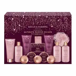 Costco Baylis & Harding Ultimate Pamper Gift Set, Wild Cherry and Vanilla offer